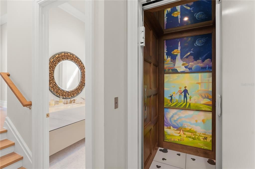 Bathroom, Interior, Recessed Lighting