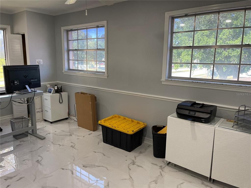 Home Office, Interior, Marble