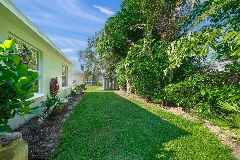 Backyard, Exterior