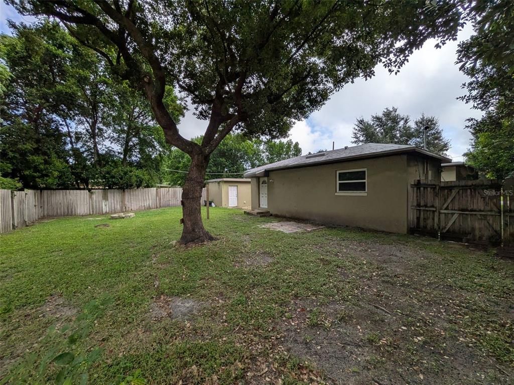 Backyard, Exterior