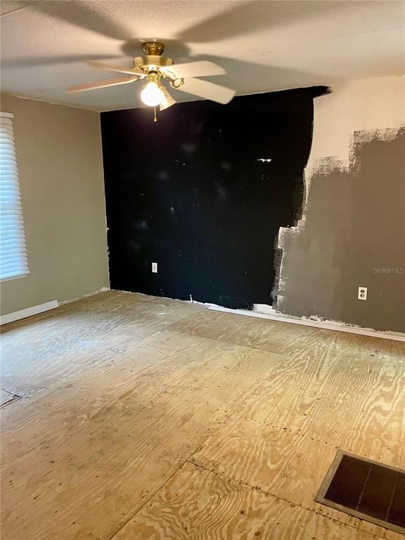 Empty room, Interior, Wood Texture Flooring