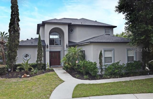 Backyard, Exterior, Facade, Mediterranean