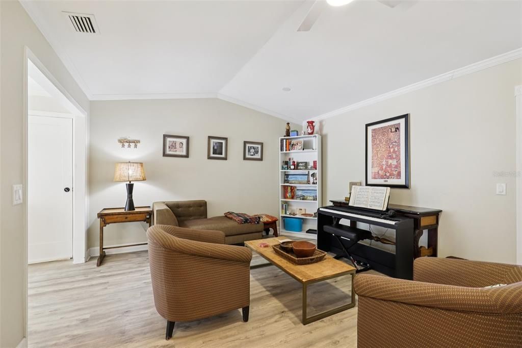 Interior, Living room, Piano, Wood Texture Flooring