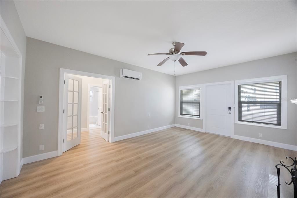 Empty room, Interior, Wood Texture Flooring