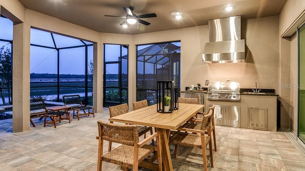 Dining room, Glass Ceilings, Interior, Recessed Lighting, Sun Room, Water