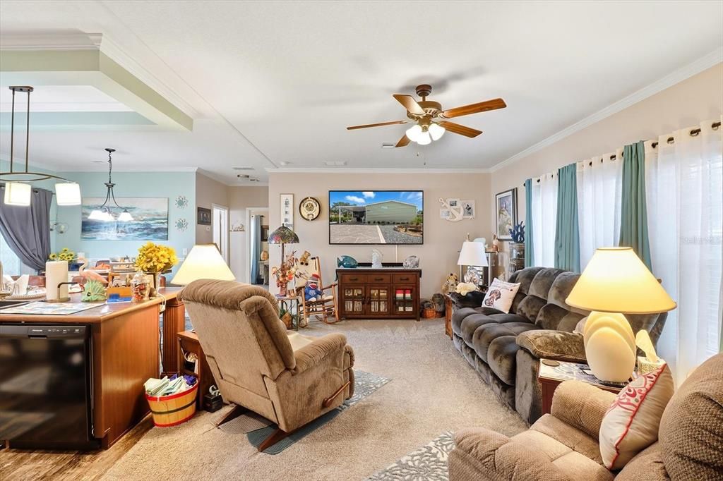 Interior, Living room, Pendant Lights