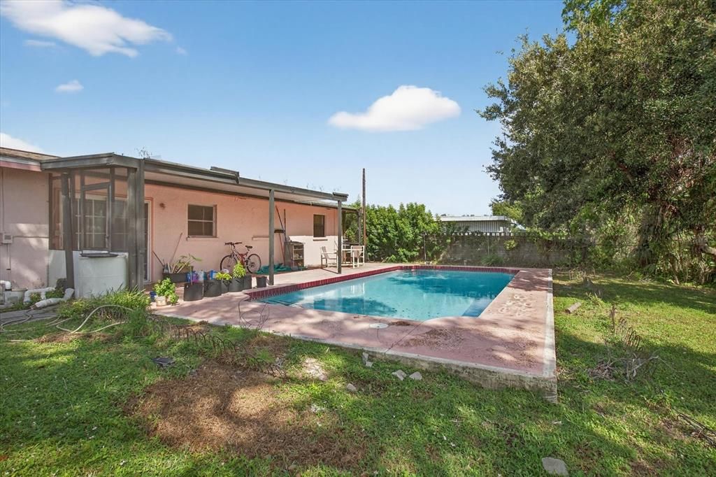 Backyard, Exterior, Pool