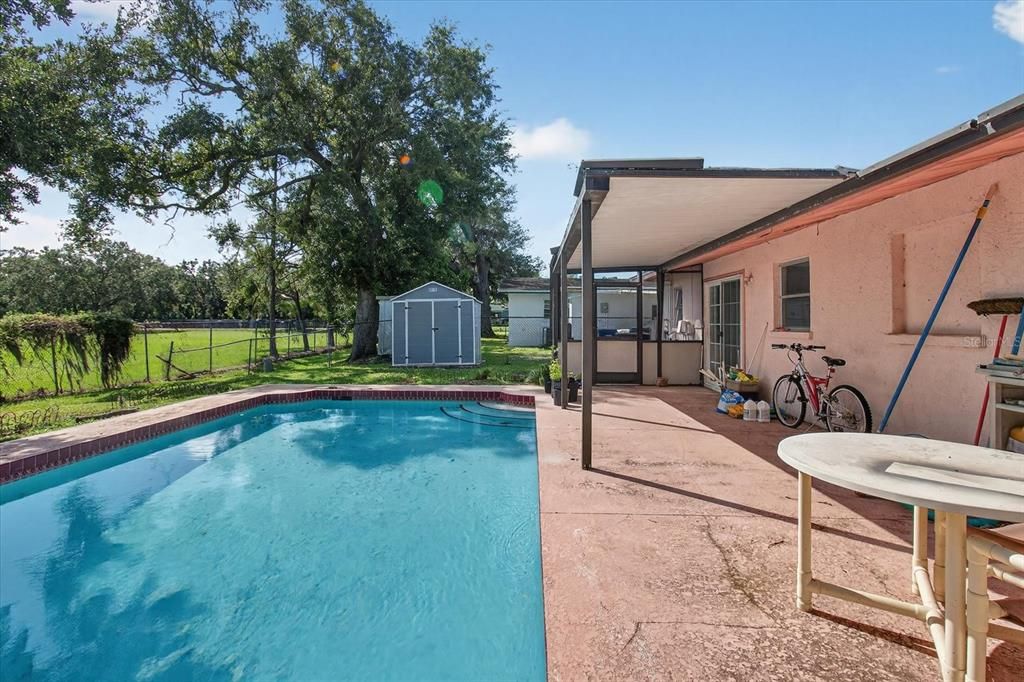 Backyard, Exterior, Pool
