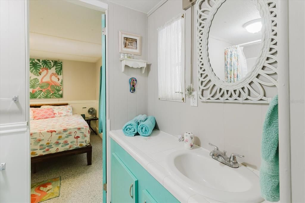 Bathroom, Bedroom, Interior, Tile Countertops