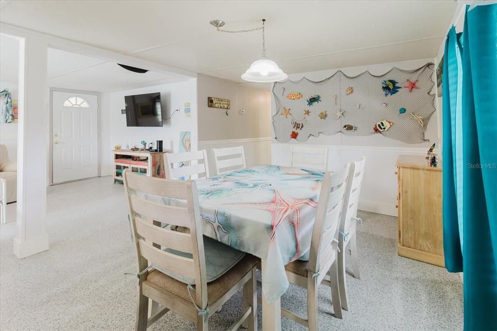 Dining room, Interior, Pendant Lights