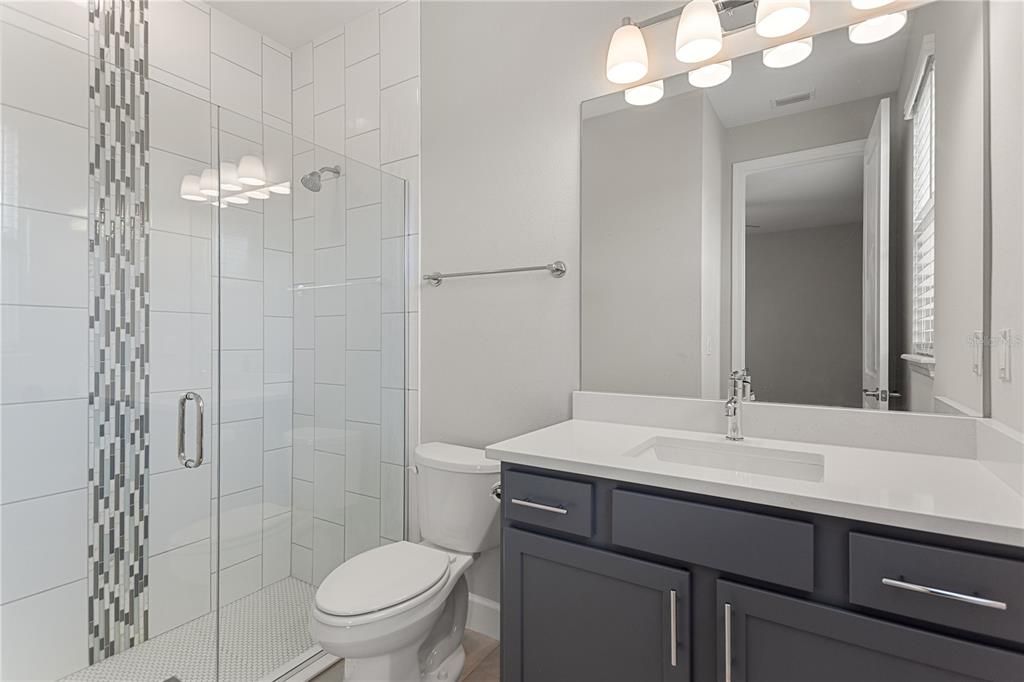 Bathroom, Glass Shower, Interior