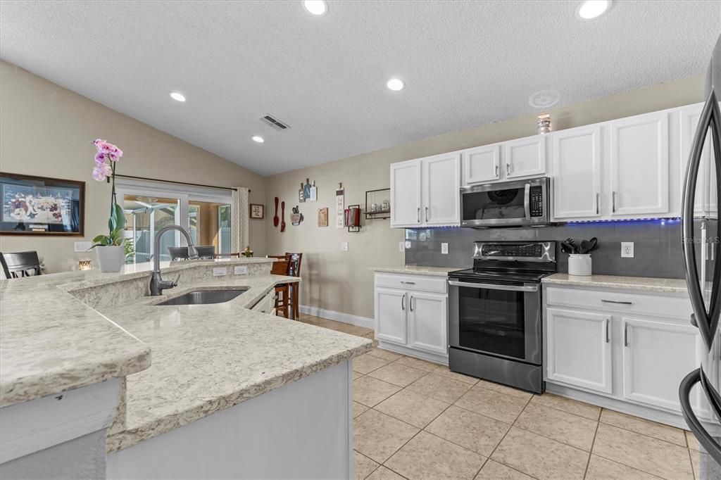 Interior, Kitchen, Recessed Lighting