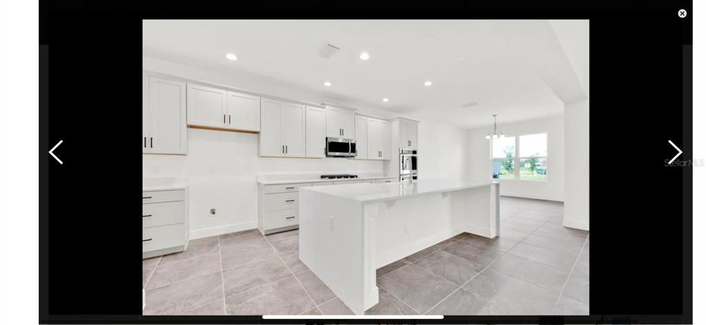 Chandelier, Interior, Kitchen, Recessed Lighting, Stainless Steel Appliances