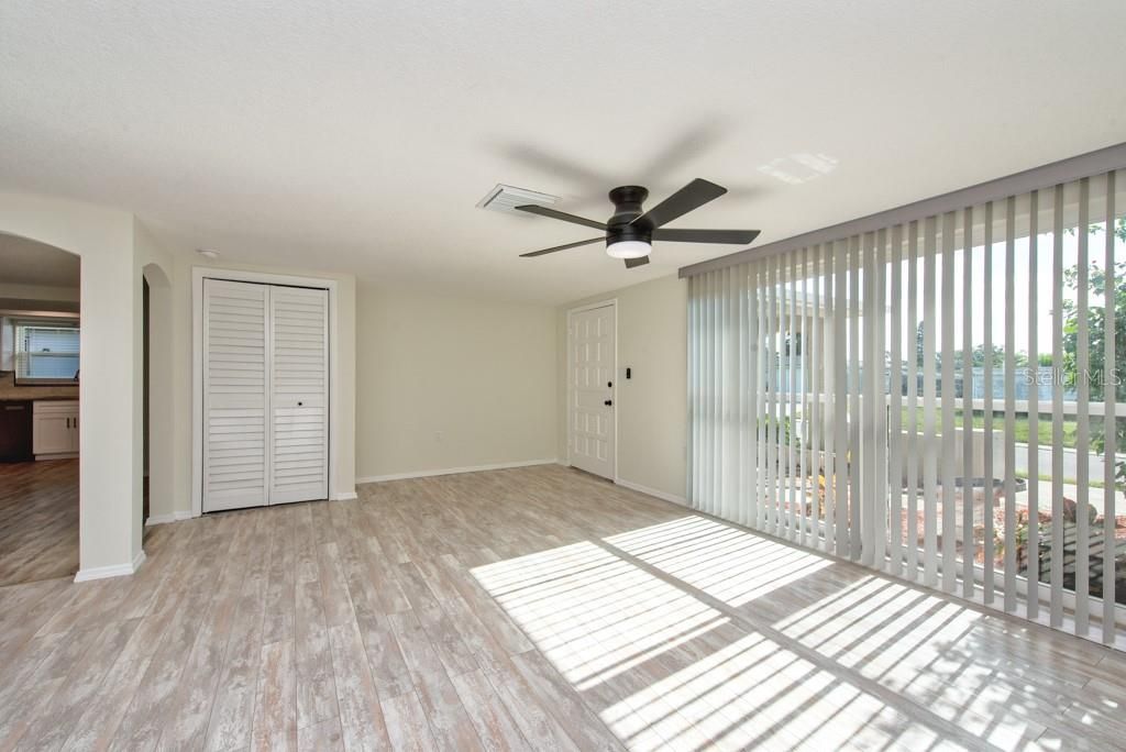 Empty room, Interior, Wood Texture Flooring