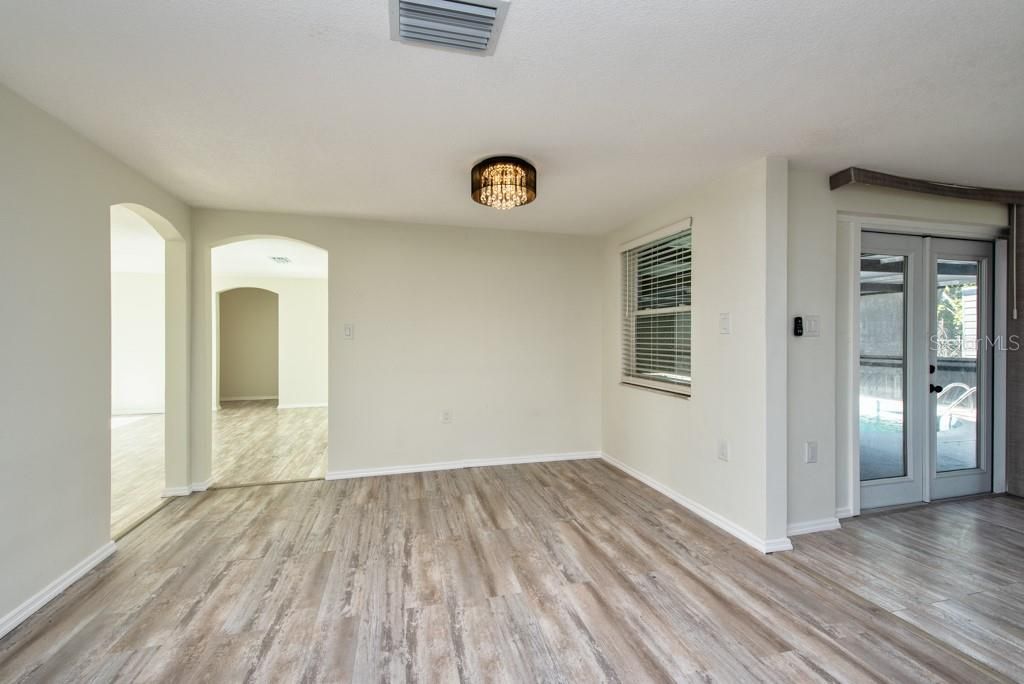 Empty room, Interior, Wood Texture Flooring