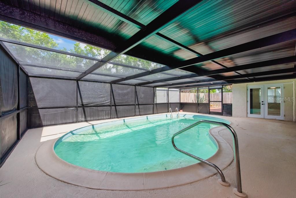 Glass Ceilings, Interior, Pool, Sun Room