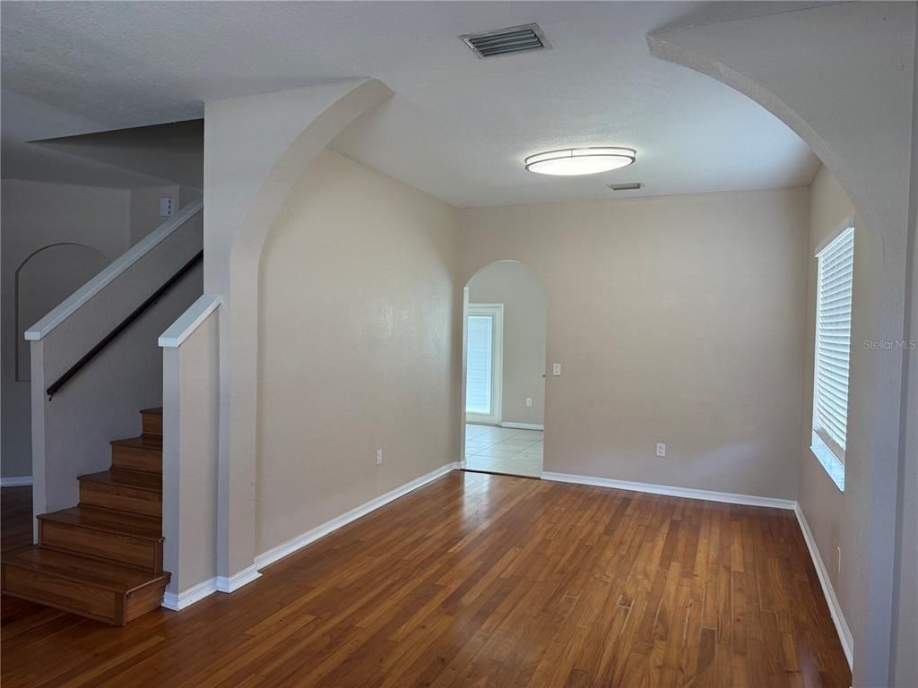 Empty room, Interior, Wood Texture Flooring