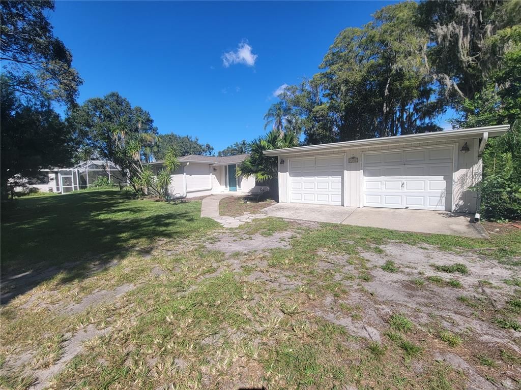 Backyard, Detached Garage, Exterior