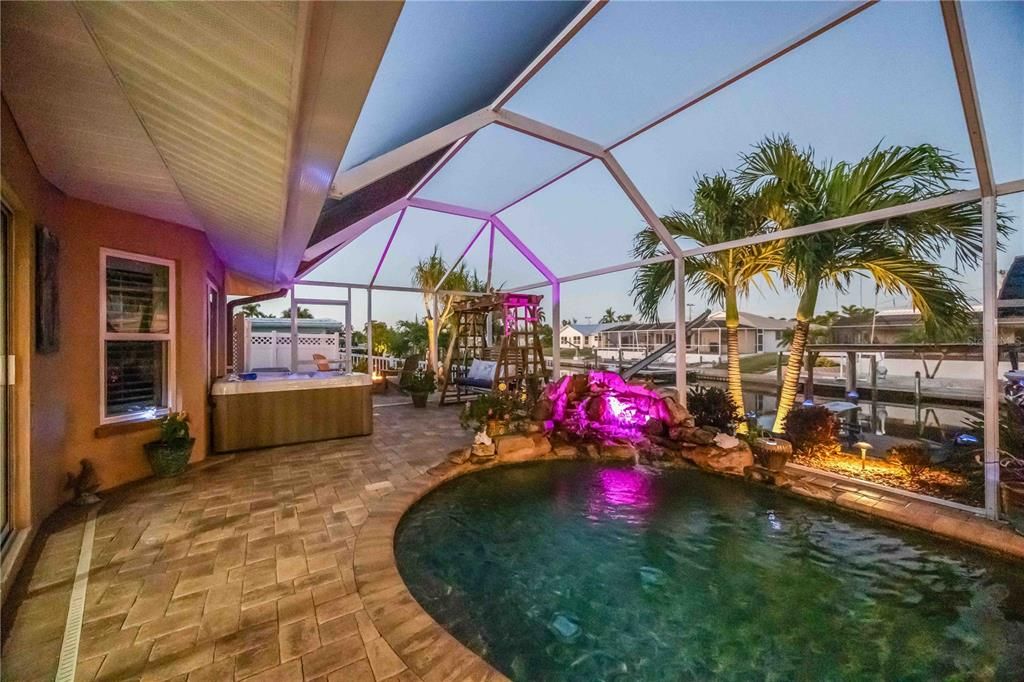 Glass Ceilings, Hot Tub, Interior, Pool, Sun Room