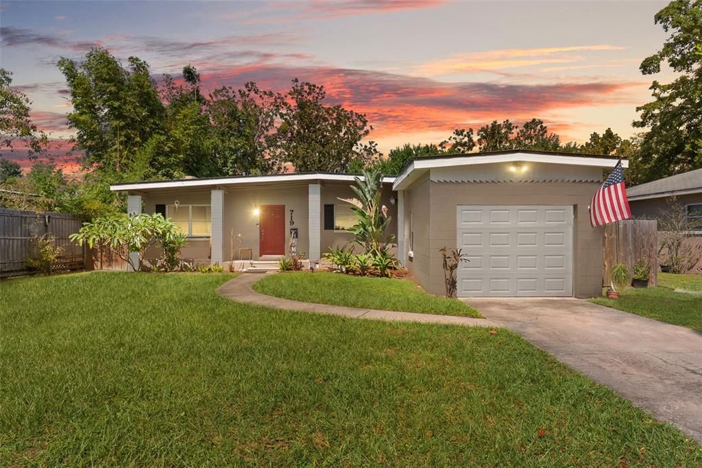 Attached, Backyard, Exterior, Facade, Ranch