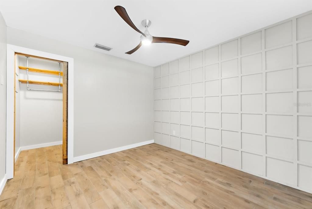 Empty room, Interior, Wood Texture Flooring