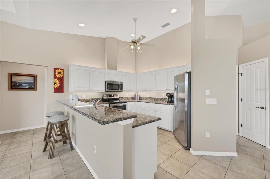Interior, Kitchen, Recessed Lighting, Stainless Steel Appliances
