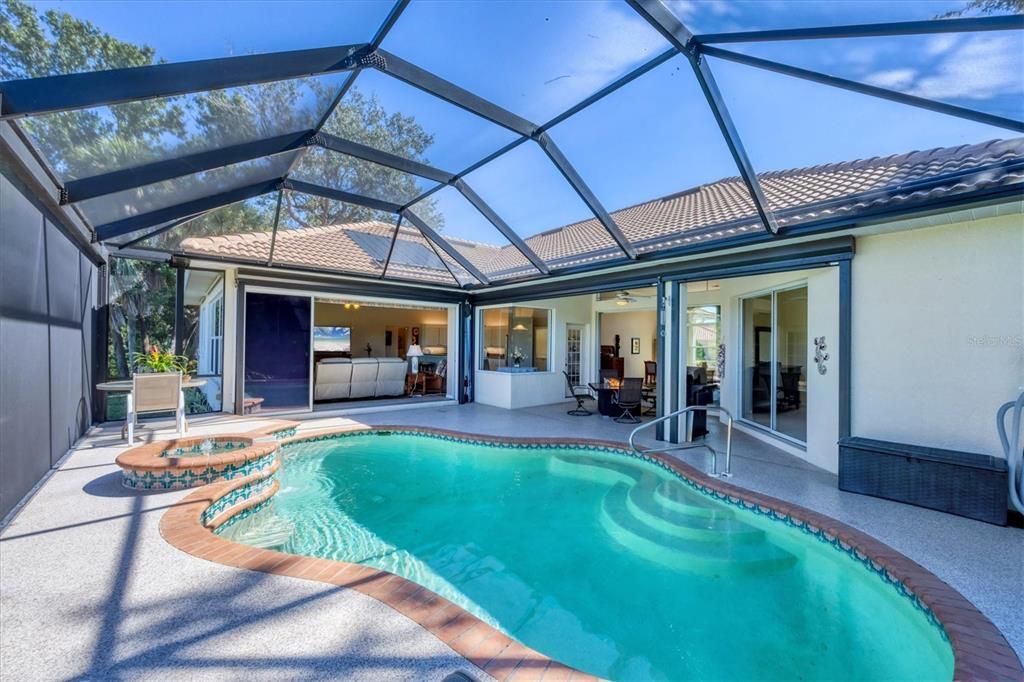 Glass Ceilings, Interior, Pool, Sun Room