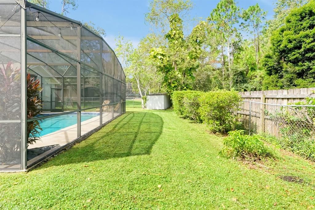 Backyard, Exterior
