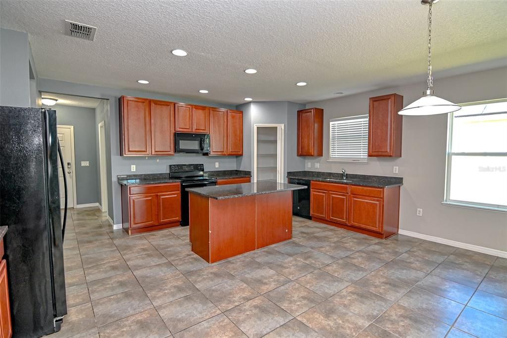 Interior, Kitchen, Pendant Lights, Recessed Lighting