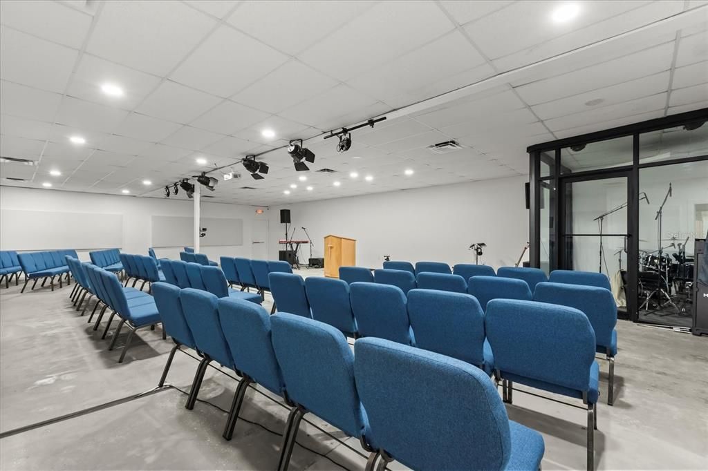 Home Theatre Room, Fitness Equipment, Interior, Recessed Lighting, Theatre Room