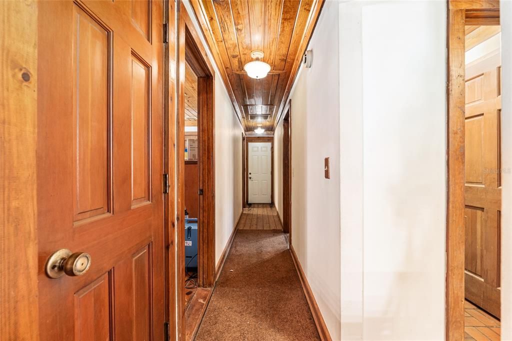 Interior, Wooden Ceilings