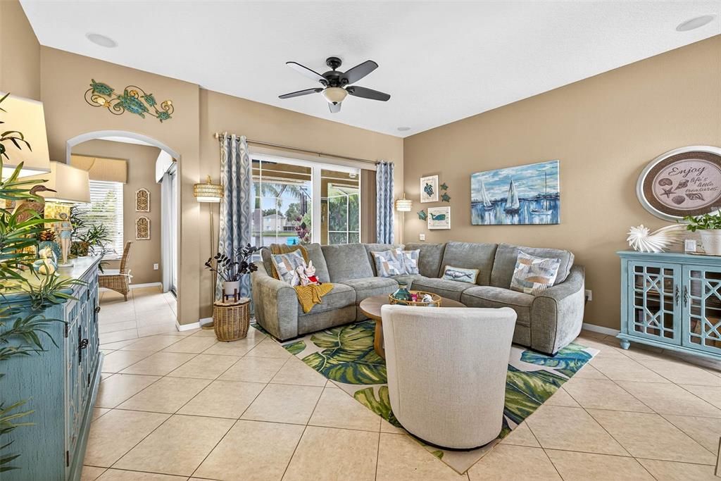 Interior, Living room