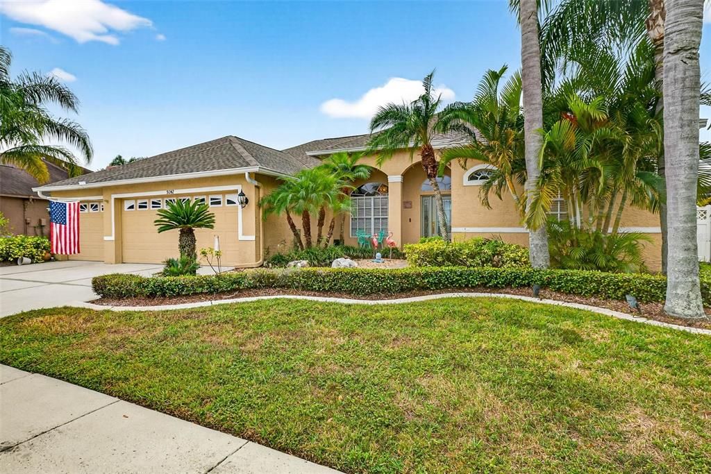 Attached, Backyard, Exterior, Facade, Ranch