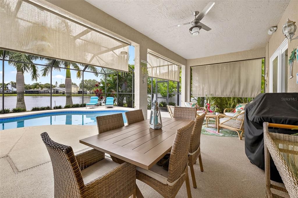 Dining room, Interior, Pool, Sun Room, Water