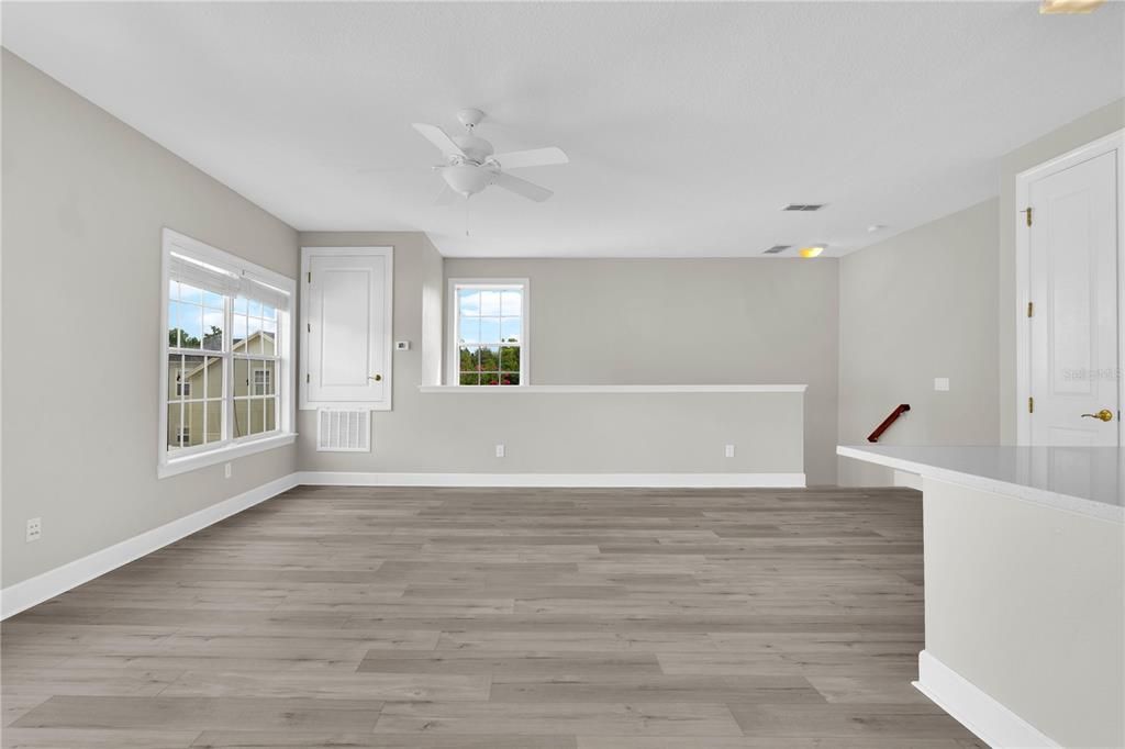 Empty room, Interior, Wood Texture Flooring