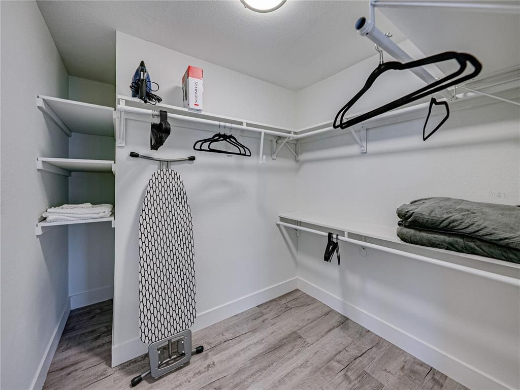 Interior, Walk-in Closets, Wood Texture Flooring