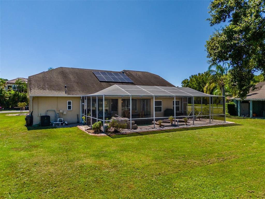 Backyard, Exterior, Solar Panels
