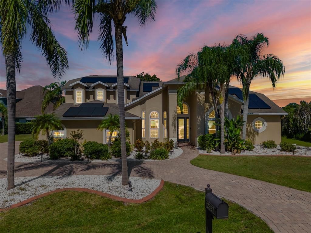 Backyard, Exterior, Facade, Mediterranean