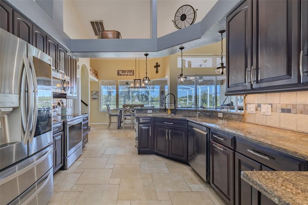 Dining room, Interior, Kitchen, Pendant Lights