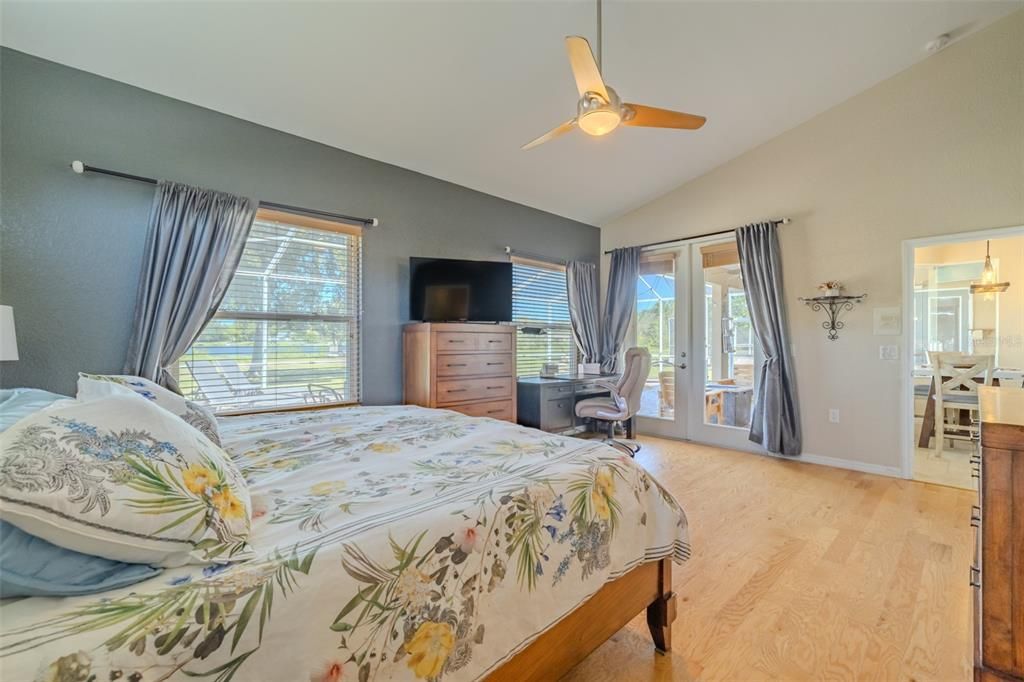 Bedroom, Home Office, Interior, Wood Texture Flooring
