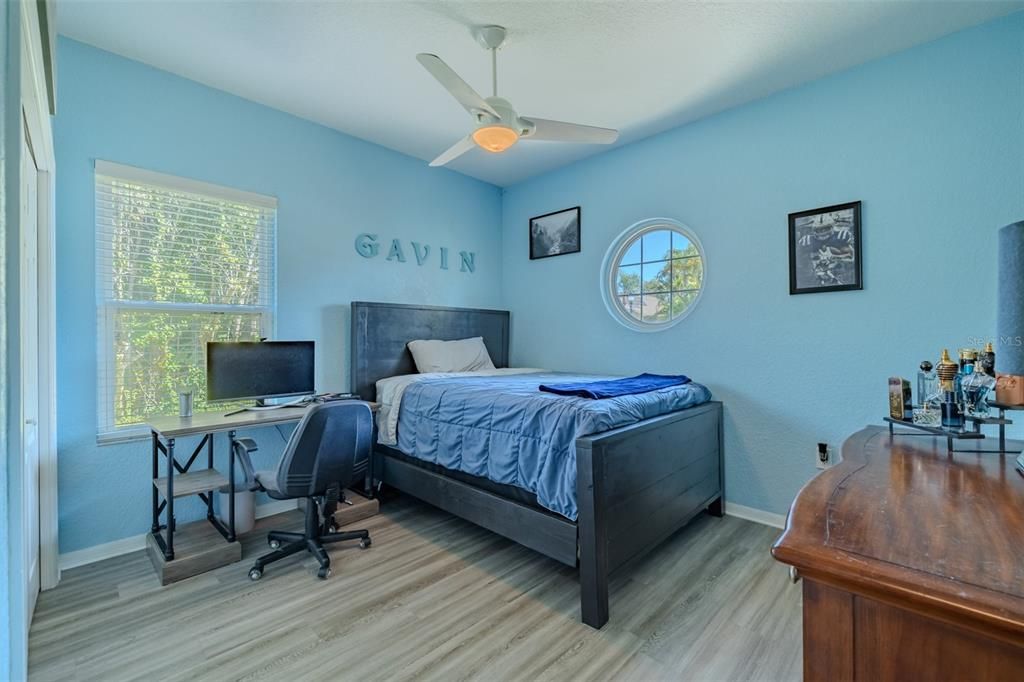 Bedroom, Home Office, Interior, Wood Texture Flooring