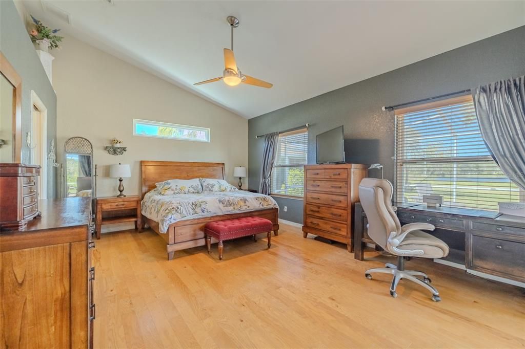Bedroom, Home Office, Interior, Wood Texture Flooring
