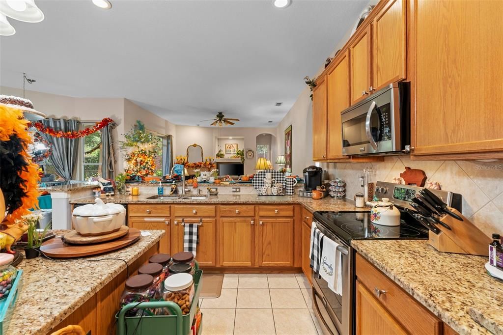 Interior, Kitchen, Recessed Lighting