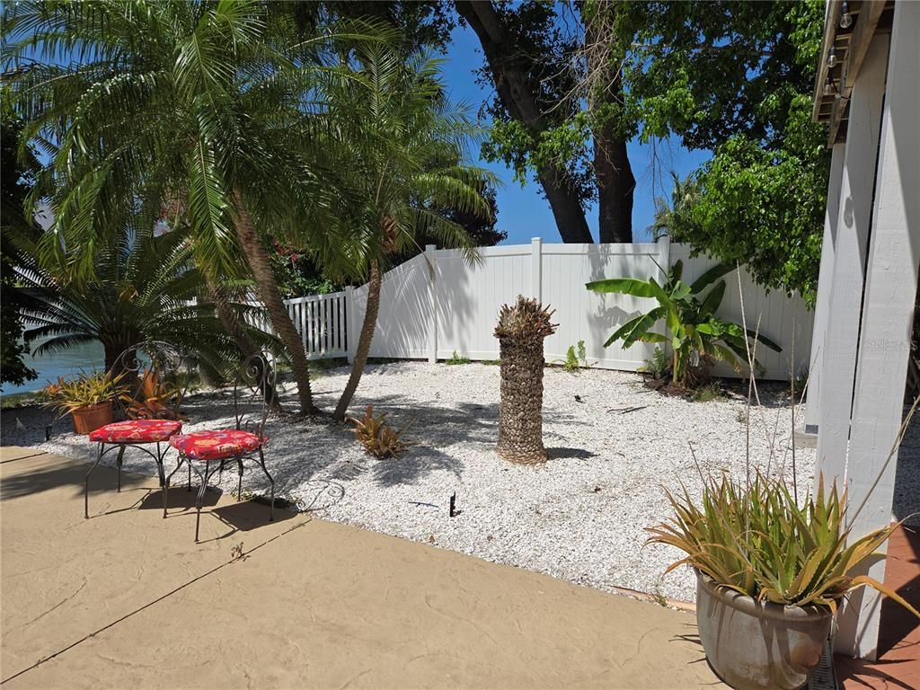Backyard, Exterior