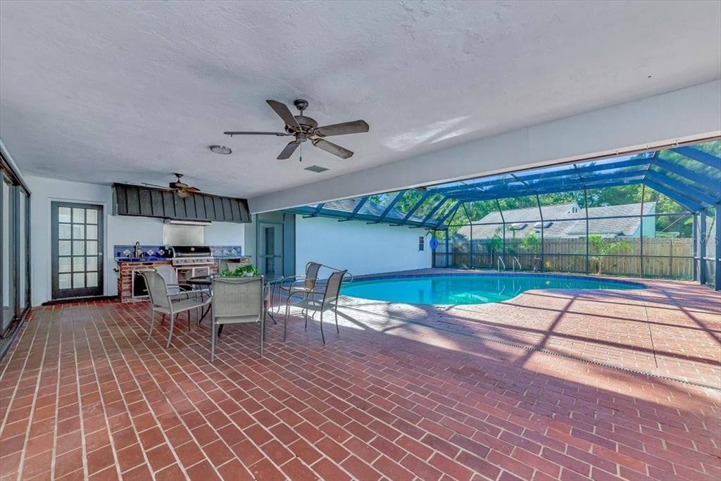 Dining room, Glass Ceilings, Interior, Kitchen, Pool, Stainless Steel Appliances, Sun Room
