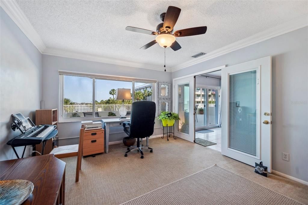Home Office, Interior, Piano