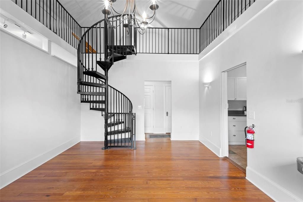 Chandelier, Interior, Wood Texture Flooring