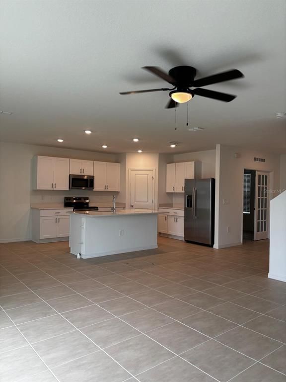 Interior, Kitchen, Recessed Lighting
