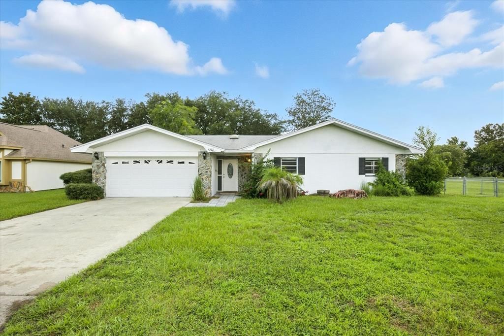 Attached, Backyard, Exterior, Facade, Ranch