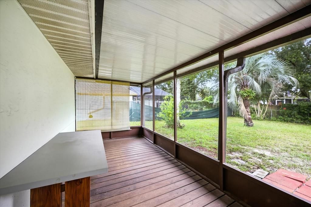 Interior, Sun Room, Wood Texture Flooring